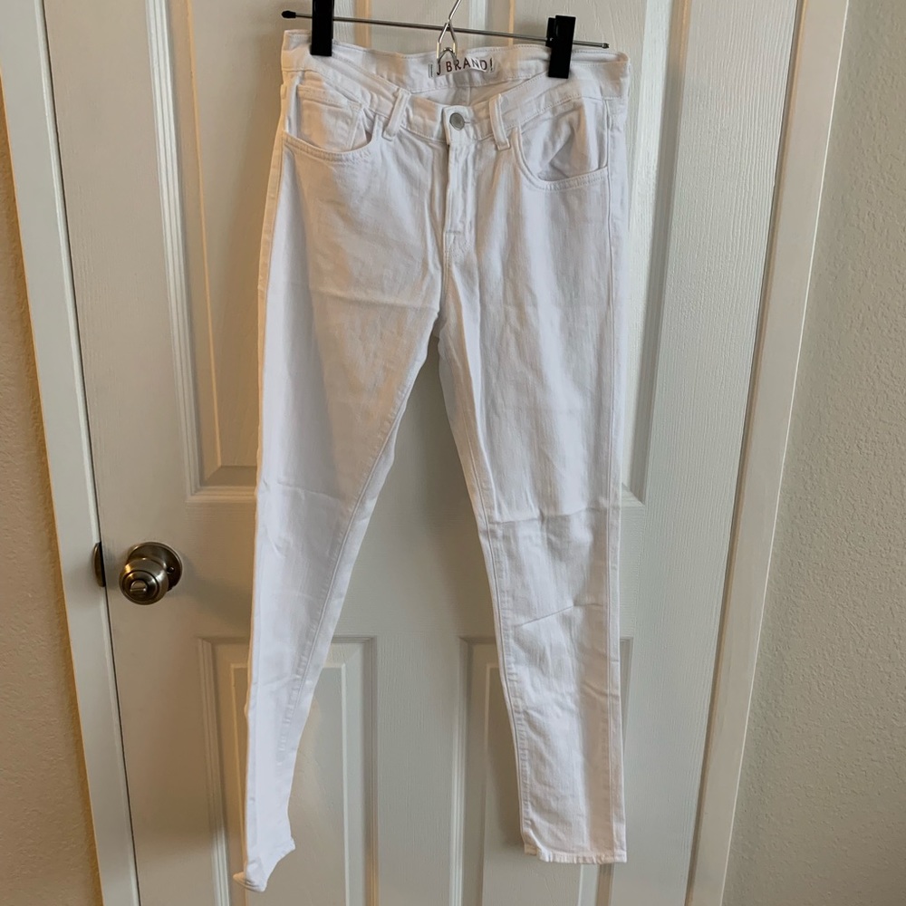 J Brand Skinny White Jeans Size 27